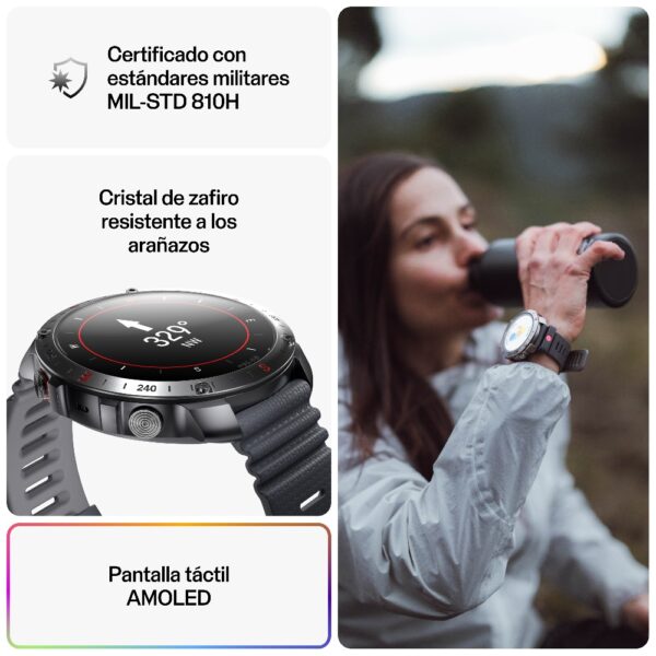 POLAR GRIT X2 Pro, Stone Gray - Imagen 5