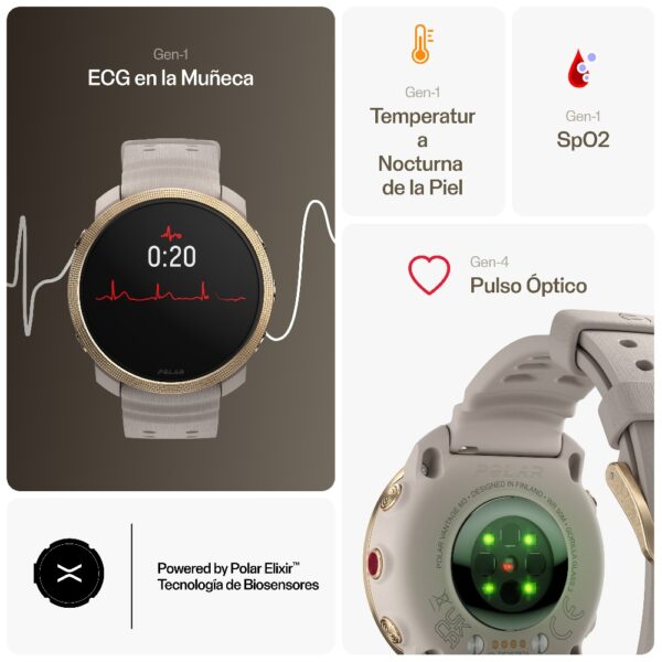 POLAR VANTAGE M3, Greige Sand - Imagen 5