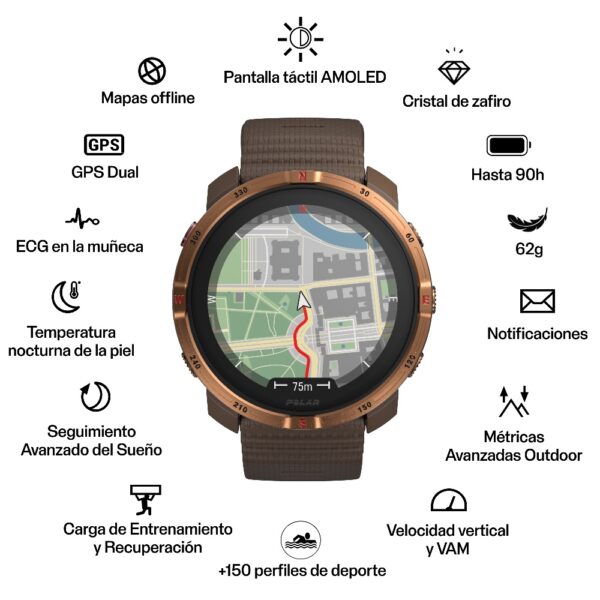 POLAR GRIT X2, Brown Copper - Imagen 2