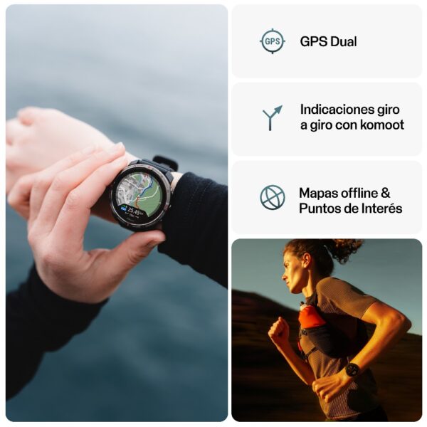 POLAR GRIT X2, Night Black - Imagen 4