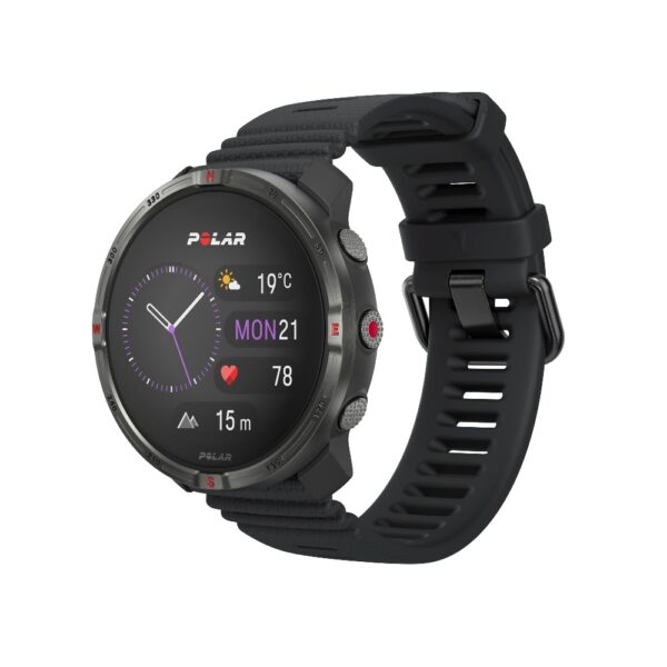 POLAR GRIT X2, Night Black