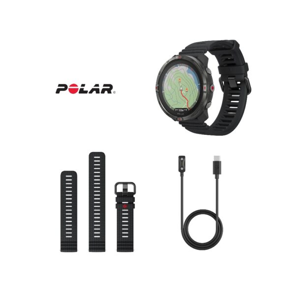 POLAR GRIT X2, Night Black - Imagen 9